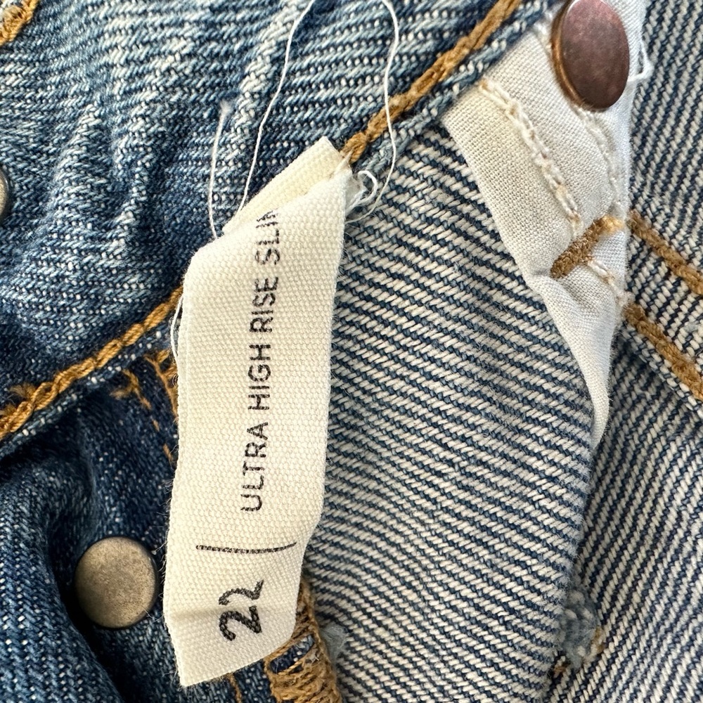 PacSun dyed ultra high rise, jeans 22 - Picture 5 of 5